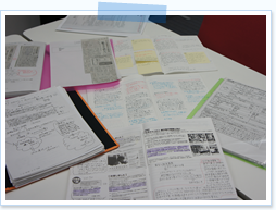 インタビューの様子