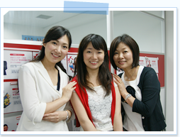 インタビューの様子