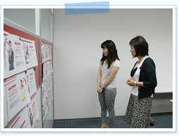 インタビューの様子