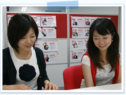 インタビューの様子