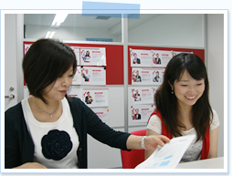 インタビューの様子